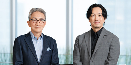 Kenji Kamiyama Representative Director Chairman and CEO / Takayuki Yamazaki Representative Director, President and COO